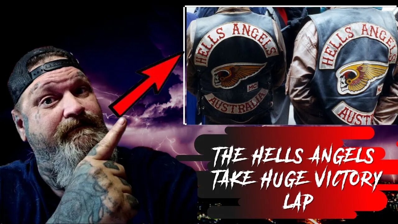 THE HELLS ANGELS TAKE A VICTORY LAP | MOTORCYCLE CLUBS BEWARE