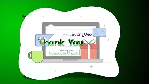 THANK YOU EVERYONE - ComputerChick Productions -All your Graphic and Streaming Needs