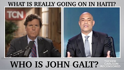 Tucker Carlson W/ WHAT IS REALLY GOING ON IN HAITI? TY JGANON, SGANON