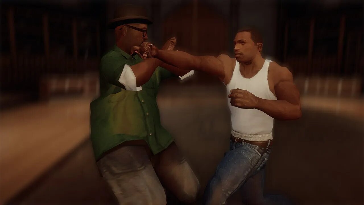 CJ Fights Big Smoke In Sifu