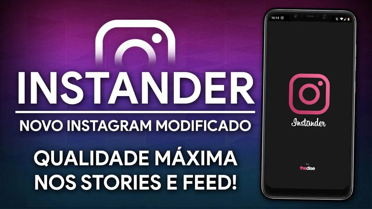 INSTANDER v3.0 APK | NOVO INSTAGRAM MODIFICADO COM QUALIDADE MÁXIMA PARA POSTAR STORIES E FOTOS!