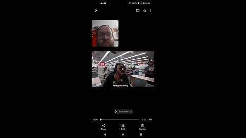 Streaming In A Store Bothering Workers