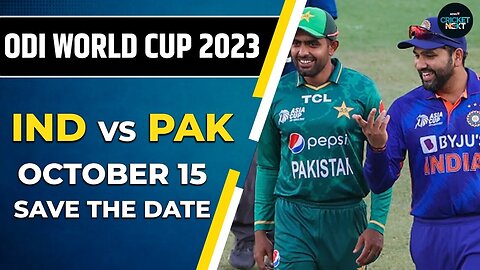 India vs Pakistan 15 October world cup match