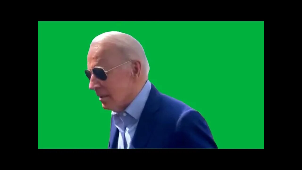 biden my butts been wiped green screen