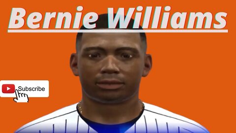 How To Create Bernie Williams MLB The Show 22