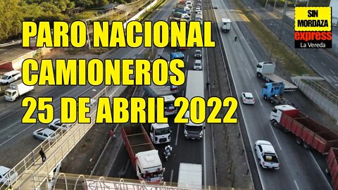 Paro de Camioneros en Chile de Arica a Los Lagos