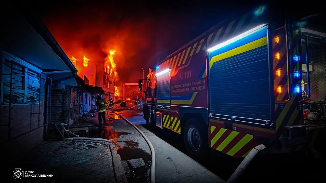 One woman killed, at least 16 injured in Russian strike on Ukraine's Mykolaiv