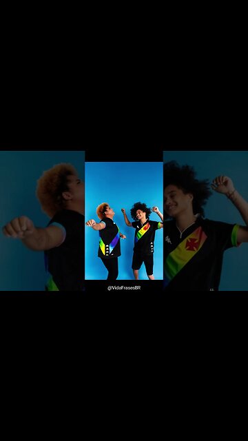 O Vasco lançou a nova camisa LGBTQIAPN+ em homenagem ao Dia do Orgulho