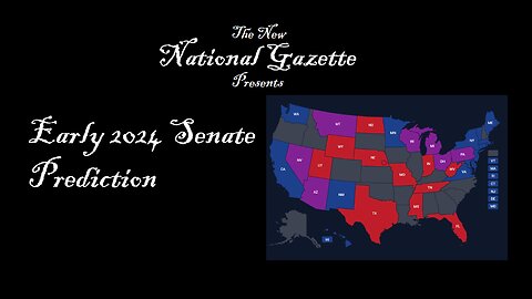 Early 2024 US Senate Prediction