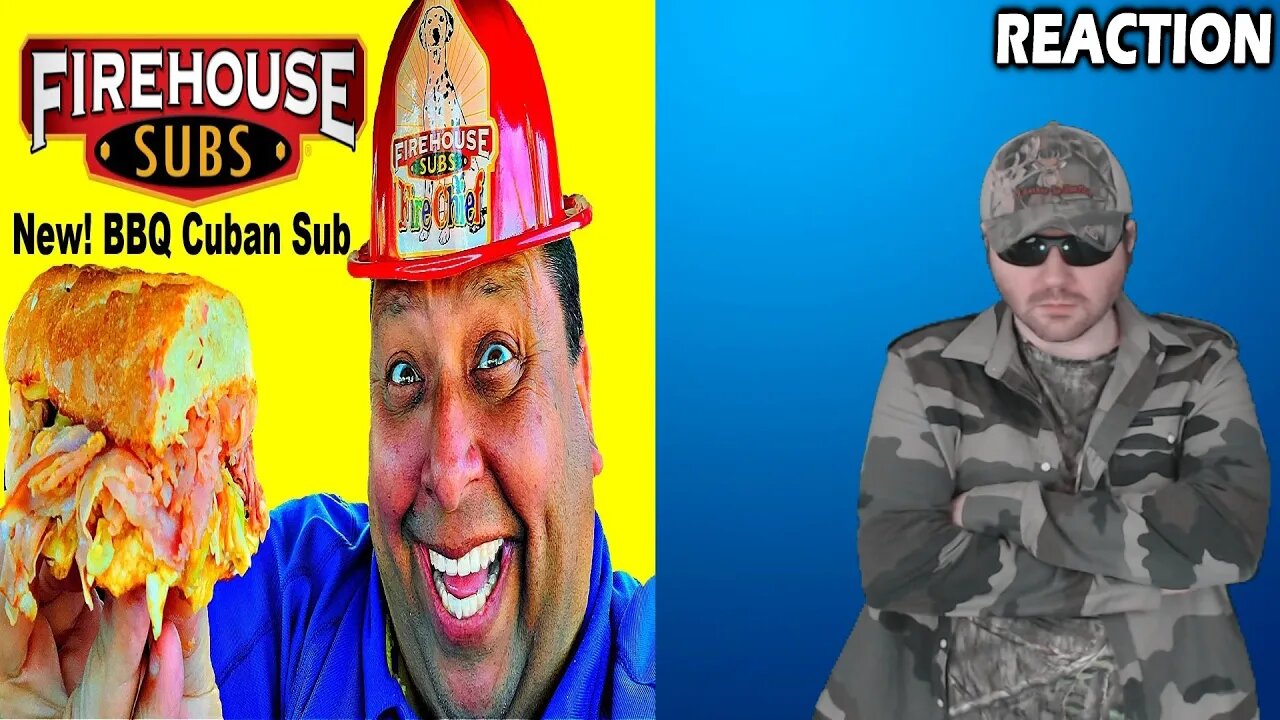 Firehouse Subs New BBQ Cuban Sub Review! (JoeysWorldTour) REACTION!!! (BBT)