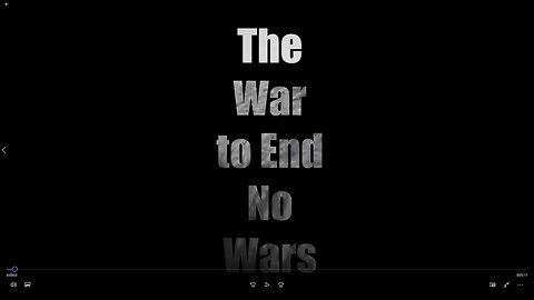 The War to End No Wars - Setting the Dominoes (Prelude)