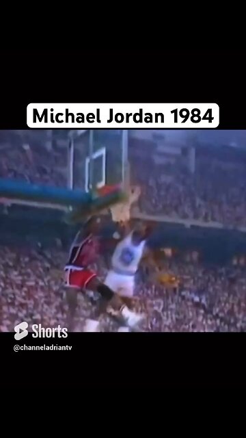 Michael Jordan 1984 #shorts #basketballshorts #nba #michaeljordan #basketball #chicagobulls #usa