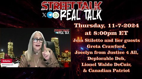 Street Talk with Stiletto 11-7-2024