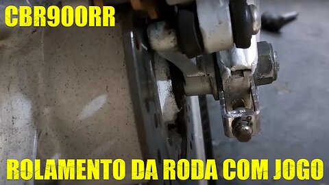 ROLAMENTO DA RODA DA CBR900RR DISCOS DE FREIO FRENTE CBR900RR TL1000S CBX750F