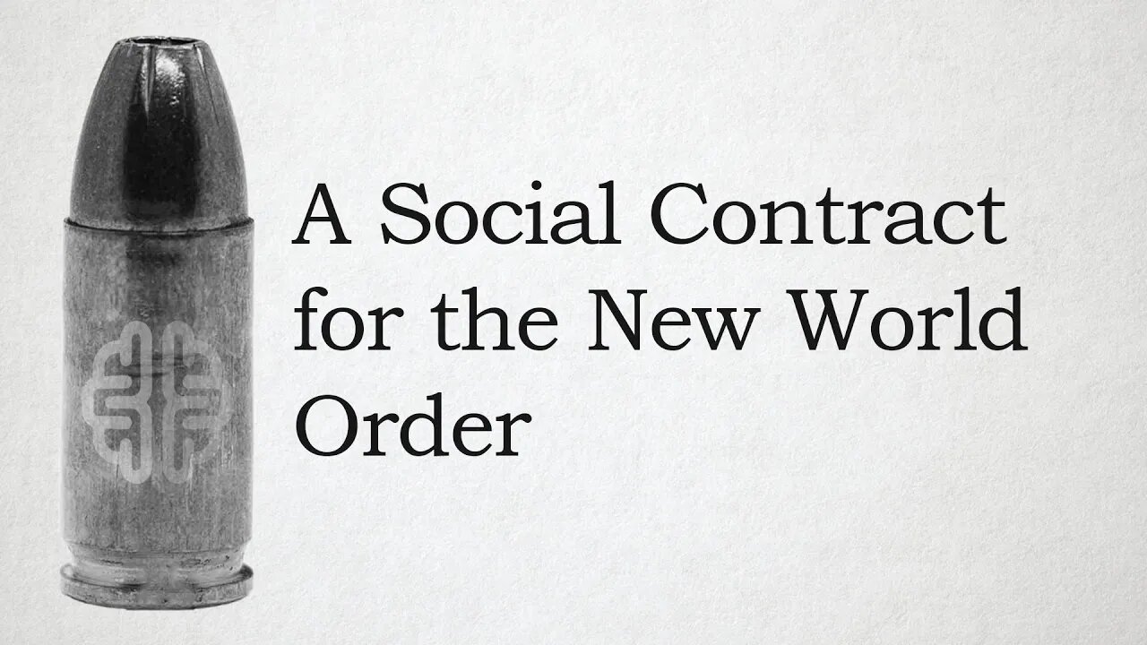 A Social Contract for the New World Order