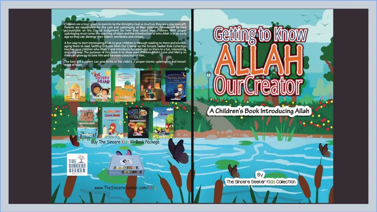 Islamic Kids Videos | Getting to Know & Love Allah for KIDS | Islamic Children's Book