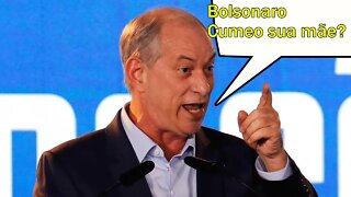 Ciro Gomes ofende mãe de eleitor bolsonarista e empurra repórter