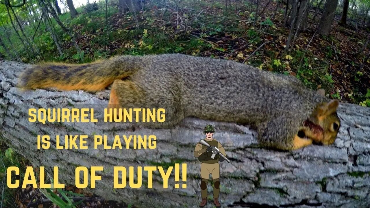 Squirrel Hunt... Call of Duty style