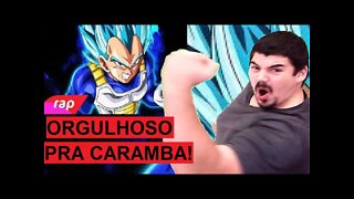 REACT Rap do Vegeta Dragon Ball Z - PURA MALDADE NERD HITS - MELHOR DO MUNDO