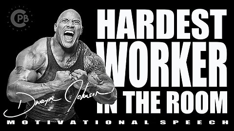 NO ONE WILL OUTWORK ME by Dwayne "The Rock" Johnson ( Gym Motivational Speech )