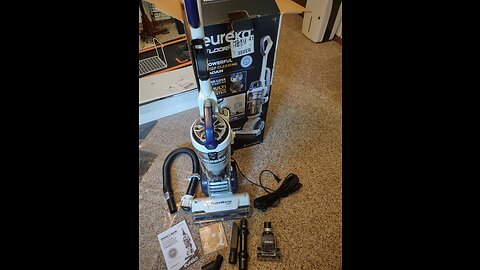 eureka floor rover dash vacuum unbox and first use