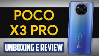 NOVO POCO X3 PRO! | POTÊNCIA E CUSTO BENEFICIO! | Unboxing e Review