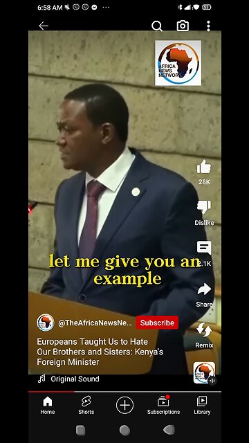 Europeans Taught Us to Hate Our Brothers and Sisters: Kenya's Foreign Minister