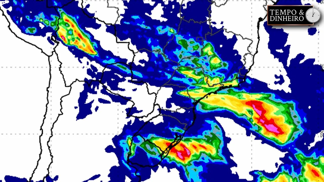 Previsão do tempo mostra primavera chuvosa em várias regiões