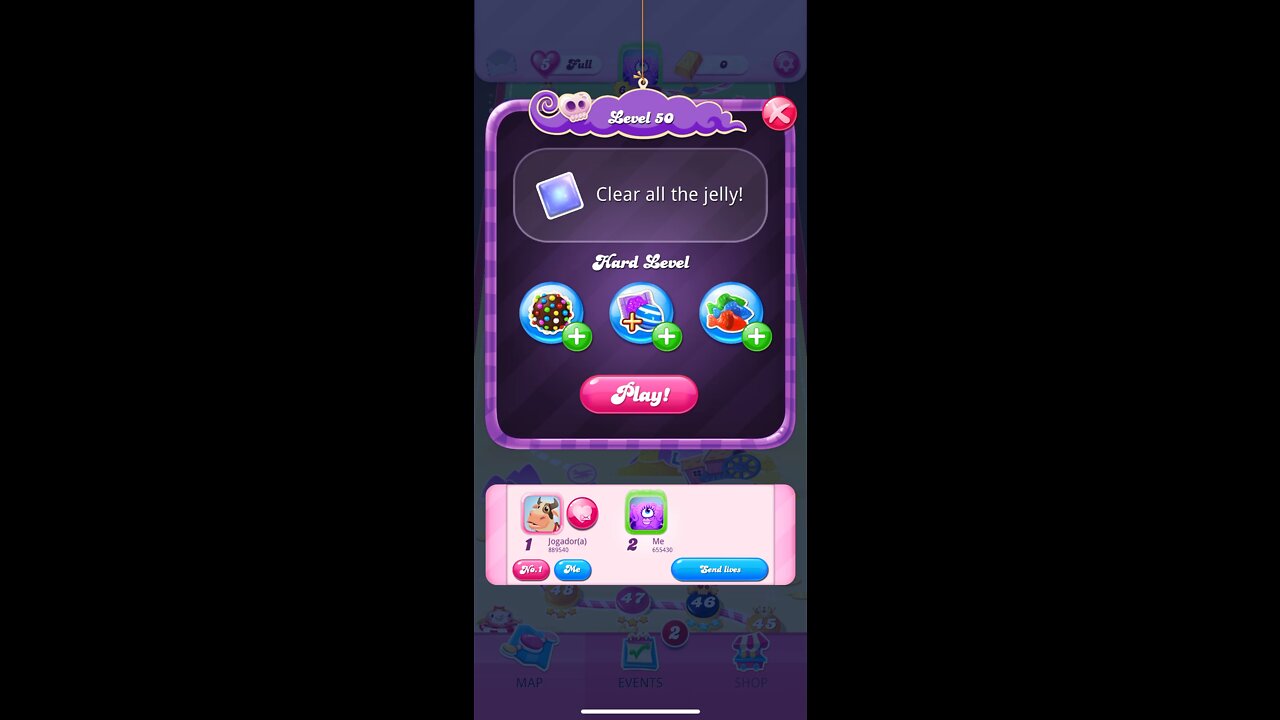 Candy Crush Saga Level 50