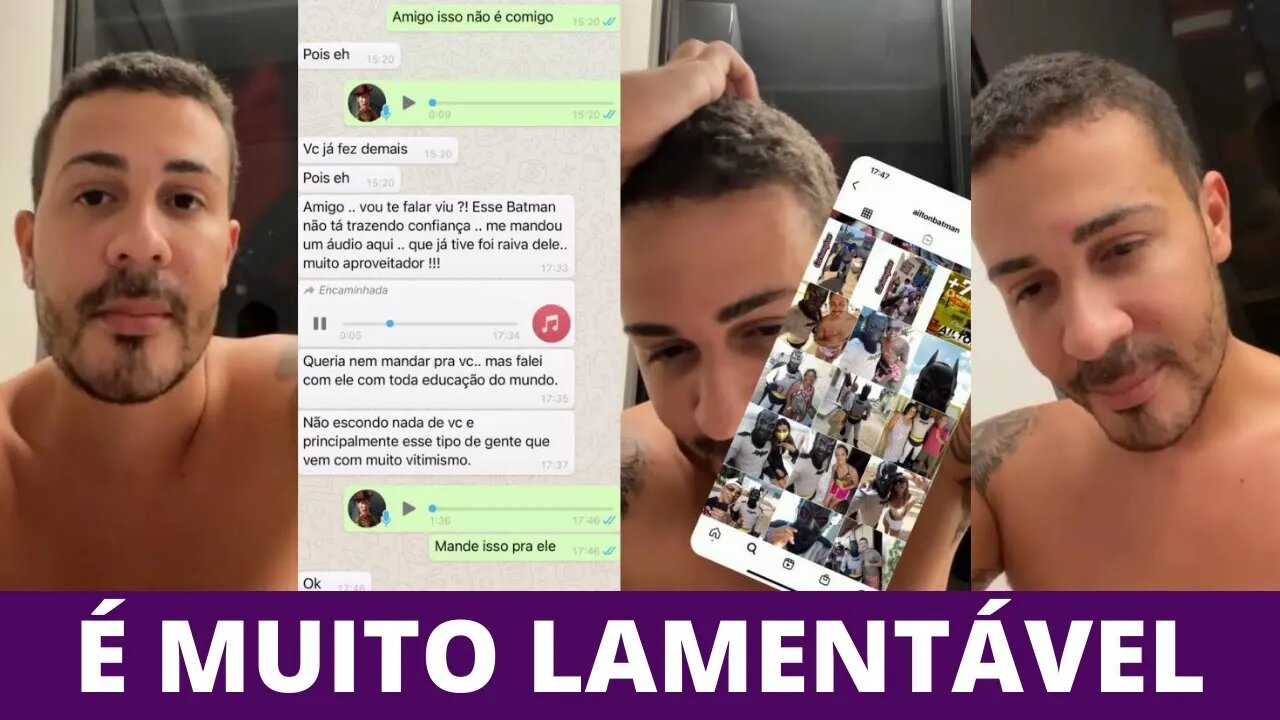 CARLINHOS MAIA e o CASO do BATMAN Que Poderá PREJUDICAR a FORMA COMO CARLINHOS AJUDA AS PESSOAS