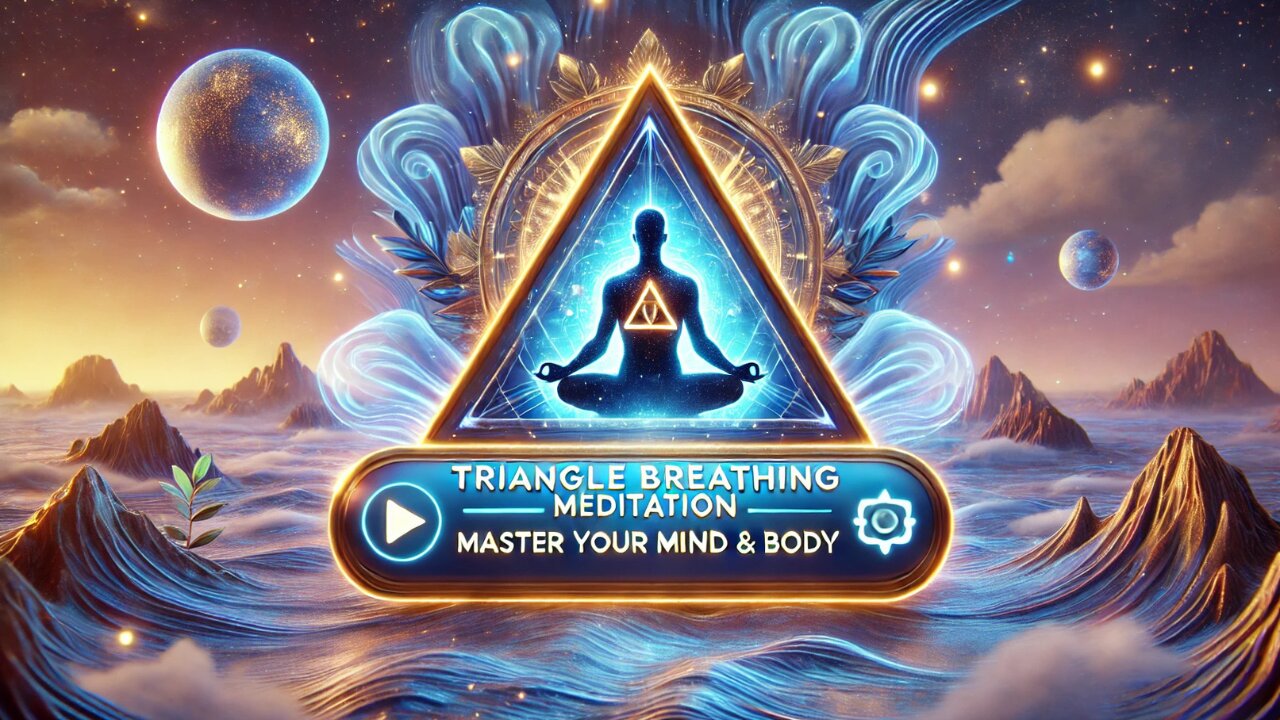 Triangle Breathing for Mind & Body Relaxation | Take Control of Your Thoughts & Release Tension