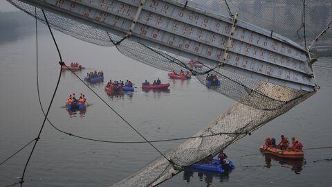 9 Arrested After Deadly Bridge Collapse In India