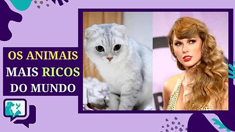 Os 3 Animais de Estimação Mais Ricos do Mundo! 🐾💰