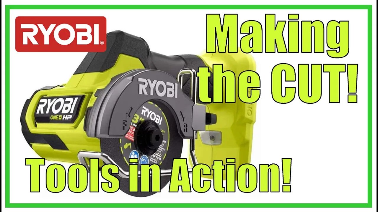 RYOBI Compact Cut-Off Tool | Tools in Action! | #Shorts | 2021/19