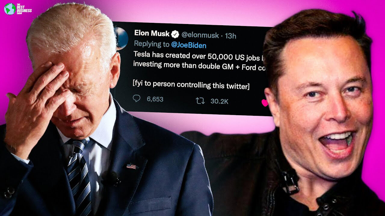 Elon Musk Calls Out Joe Biden