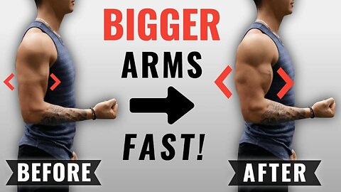 how to build big biceps very fast.