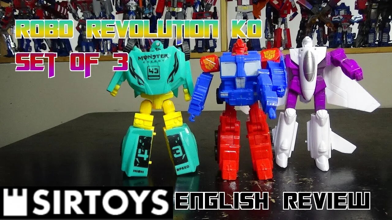 Video Review for Robo Revolution KO Set Of 3