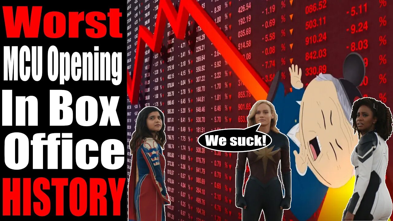 The Marvels BOMBS at the Box Office as the WORST MCU Opening in HISTORY! | Actual Fandom COPES!