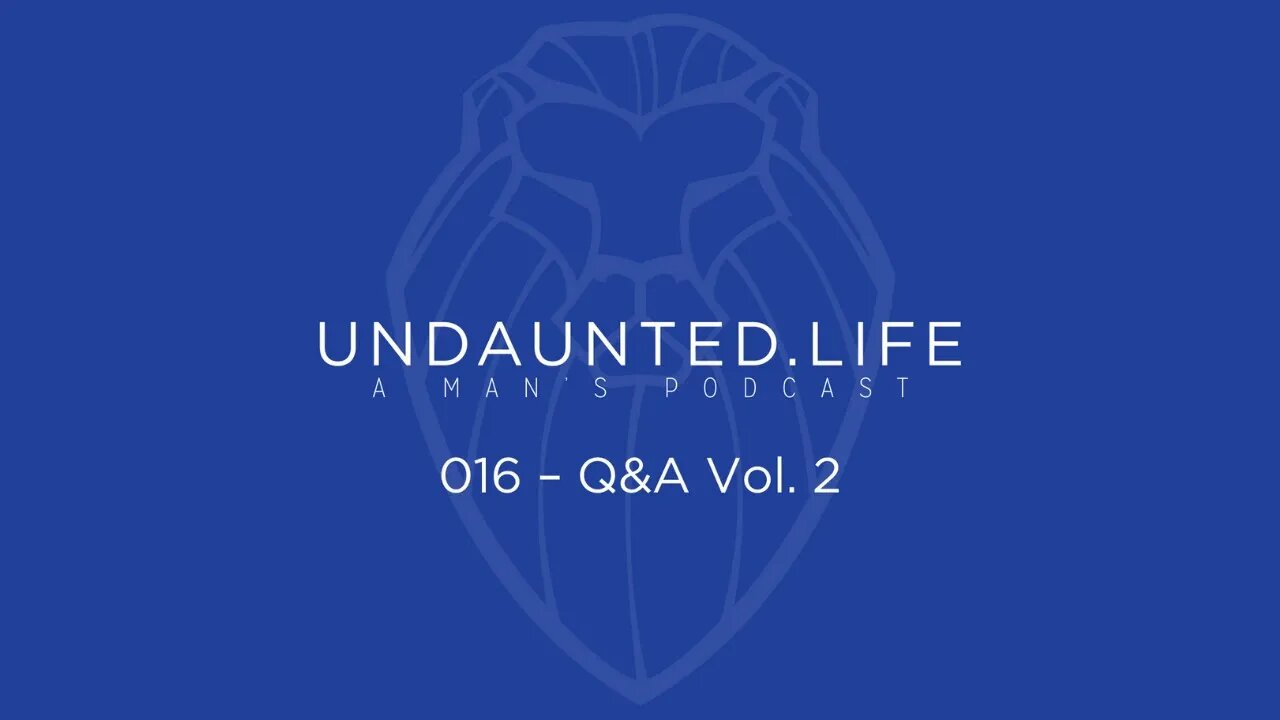 016 - Q&A Vol. 2