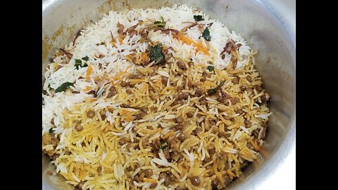 Malka Masoor ki Biryani