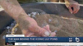 The man behind Balboa Park's iconic lily pond