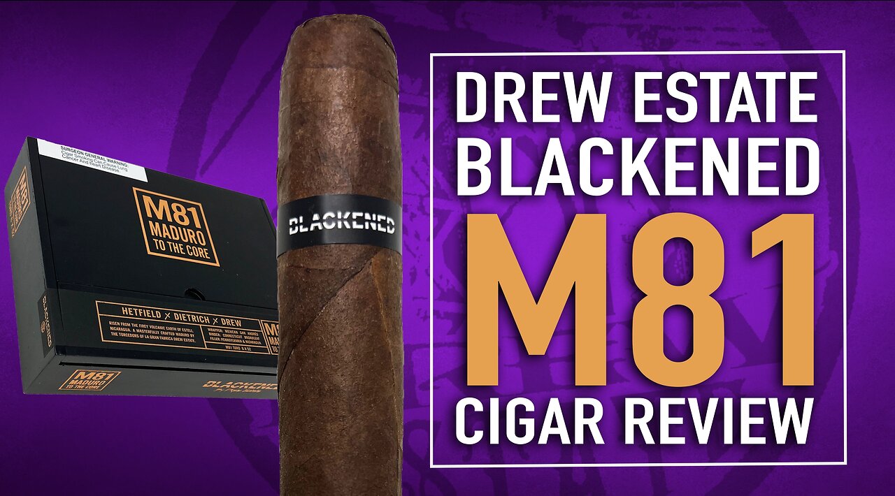 Drew Estate Blackened M81 Cigar Review