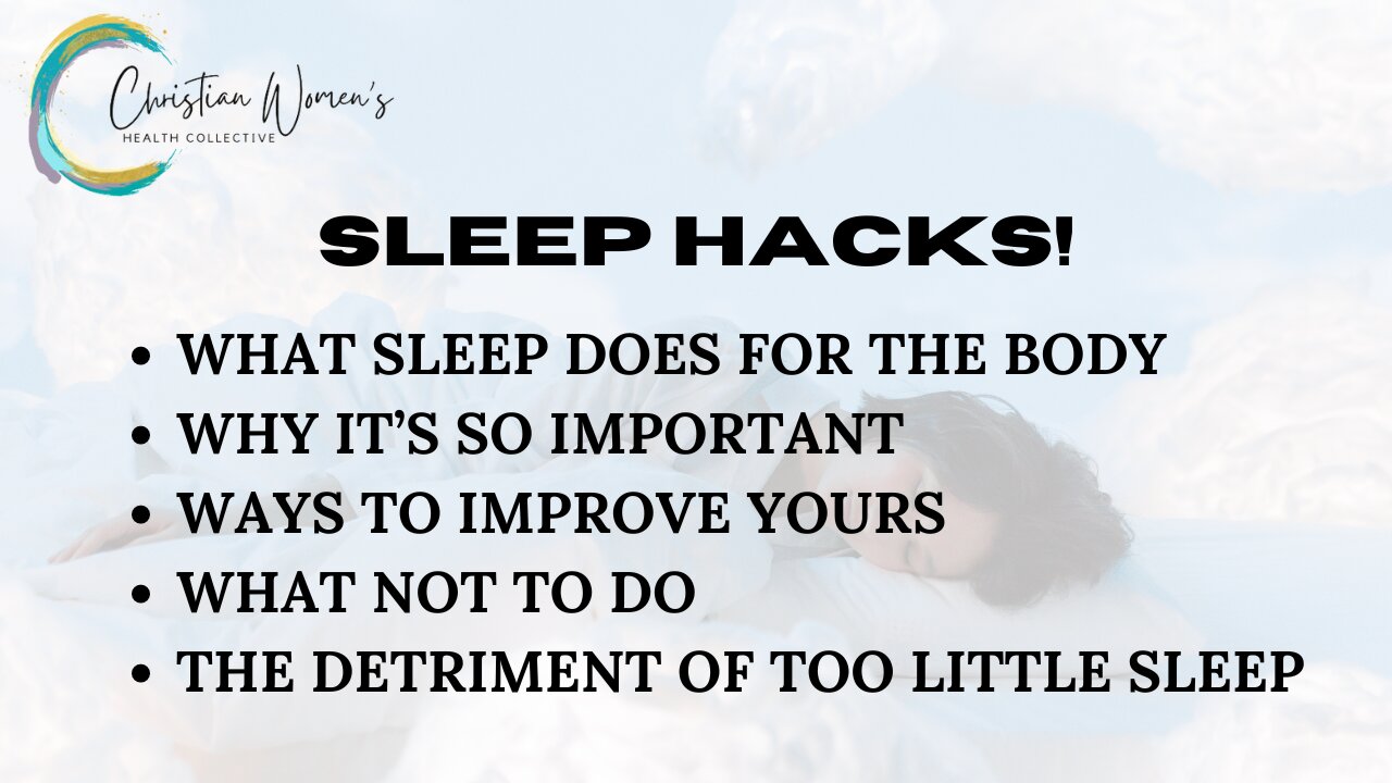 Episode #37 - Sleep Hacks 😴 | How to Get More Restful Sleep 💤🛌🏻