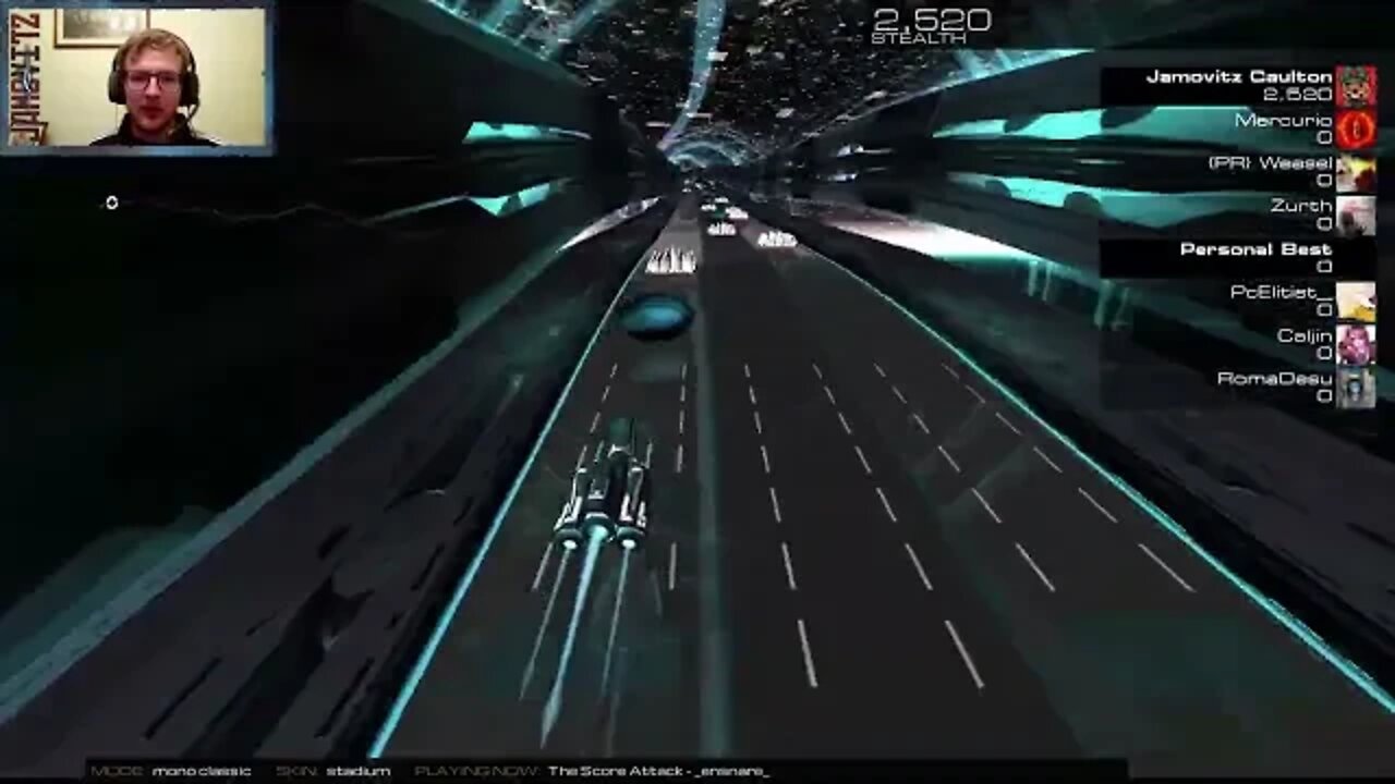 Audiosurf 2: Song: The Score Attack - Ensnare Featuring Campbell The Toast [Attempt]