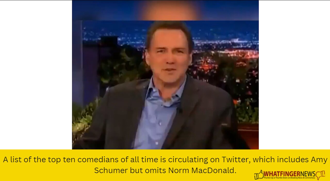 A list of the top ten comedians of all time is circulating on Twitter