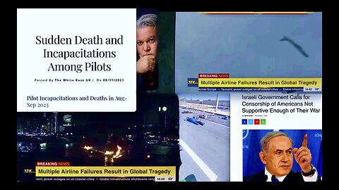 Sudden Death Rates Skyrocket Vaccinated Pilots Pose Airline Crash Risk Israel Controls Soulless USA