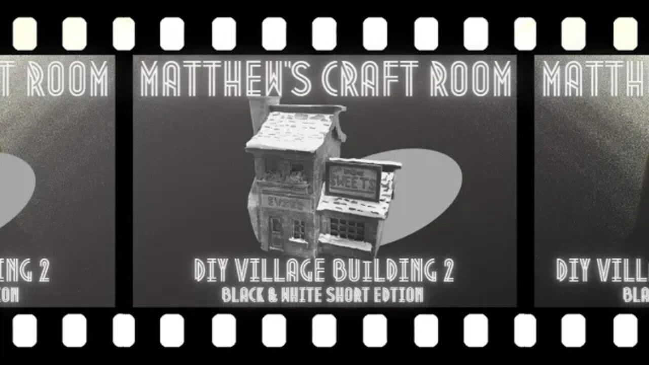 DIY: Village Diorama Building 2 (Lollipop Sticks) #shorts