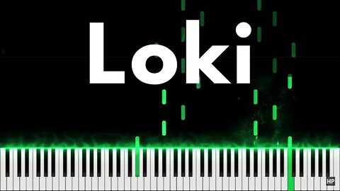 Loki Ending Theme - Piano Tutorial