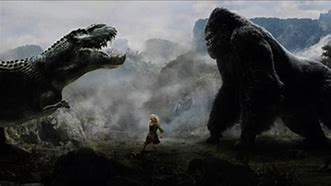 Who will win ?? T-REX VS KINGKONG