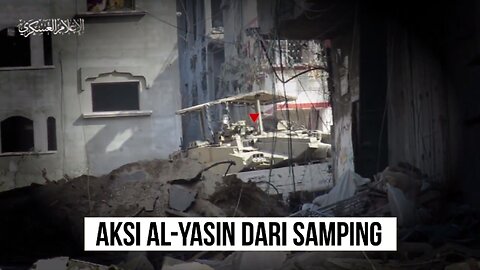 Al-Yasin Sikat Merkava Dari Samping